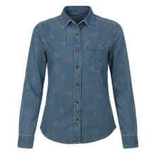 شومیز آستین بلند یقه برگردان زنانه کد 1113