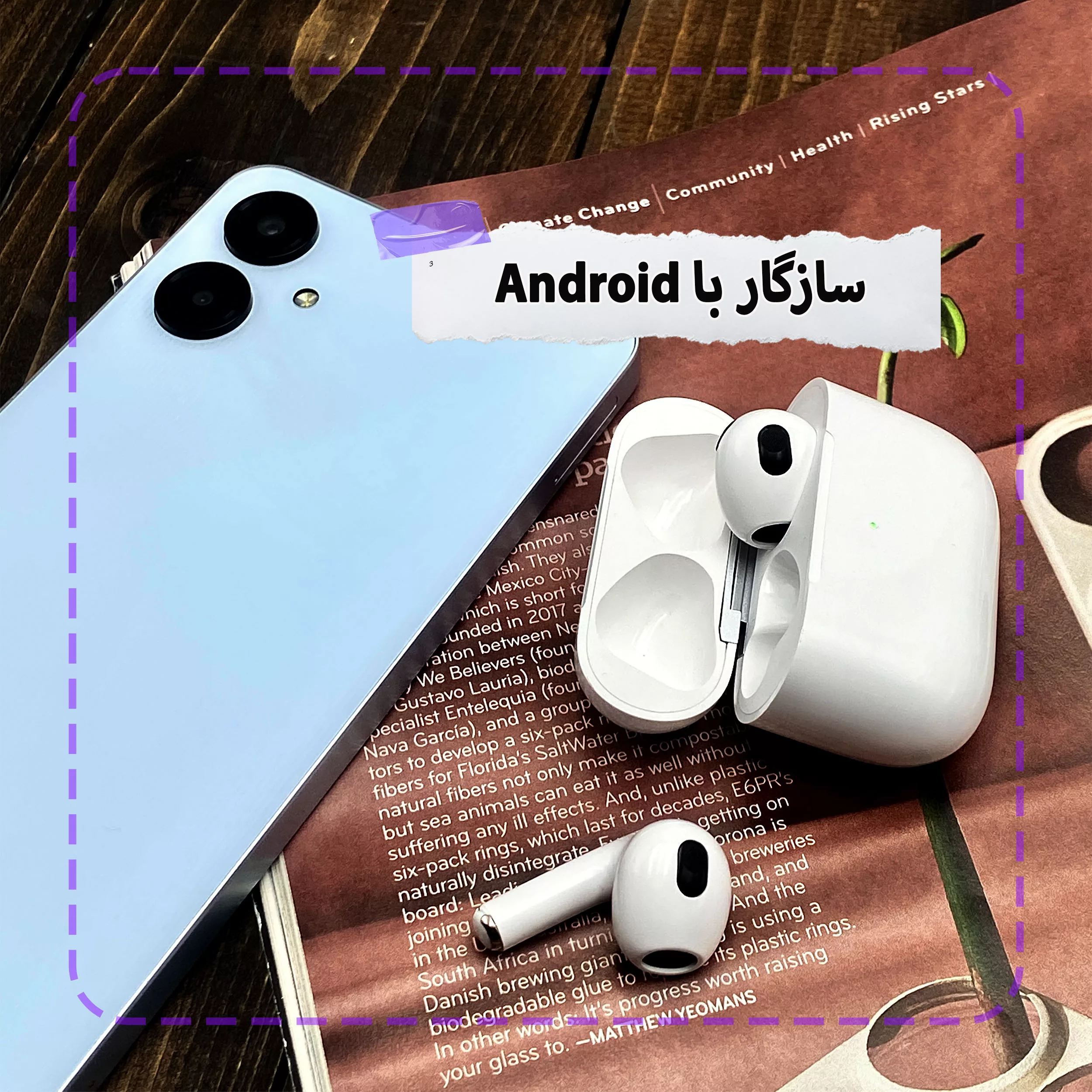 هدفون بلوتوثی وونک مدل 3-VX507-lightening