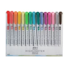 ماژیک علامت گذار مدل shiyiwen  مجموعه 15 عددی