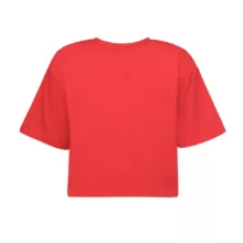 کراپ تی شرت آستین کوتاه زنانه مدل SB-SS-2345