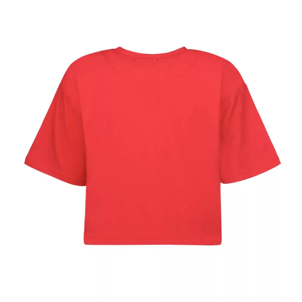 کراپ تی شرت آستین کوتاه زنانه مدل SB-SS-2345