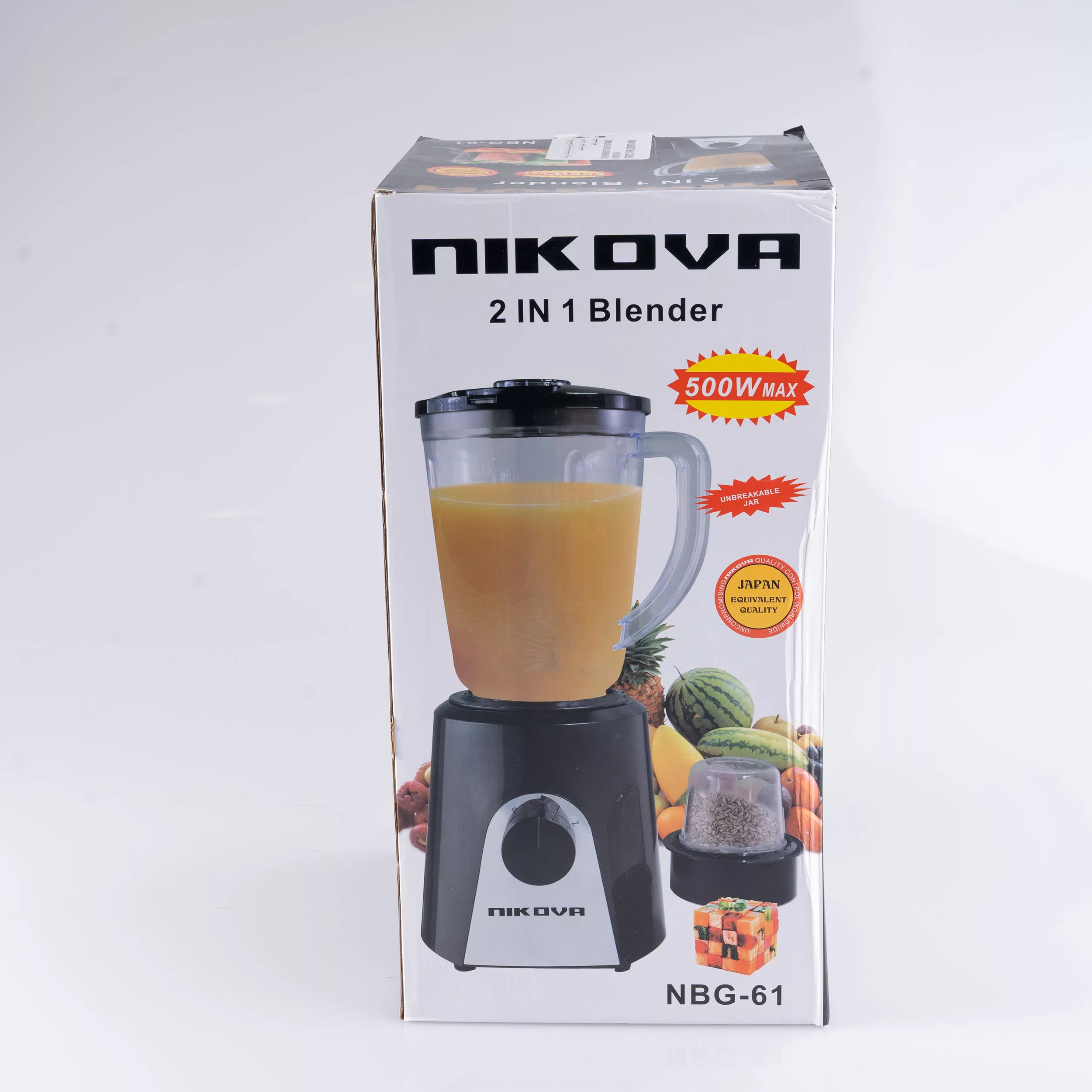 مخلوط کن و آسیاب کن نیکووا مدل NBG-61