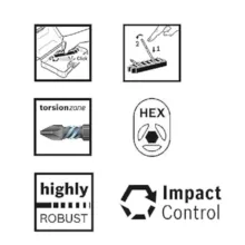 سری پیچ گوشتی بوش مدل 327 بسته 7 عددی