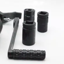 آچار چرخ گیربکسی توربو مدل YP-TXR1000 مجموعه 6 عددی