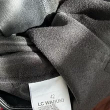 شلوار زنانه ال سی وایکیکی مدل چرم فیت افکت