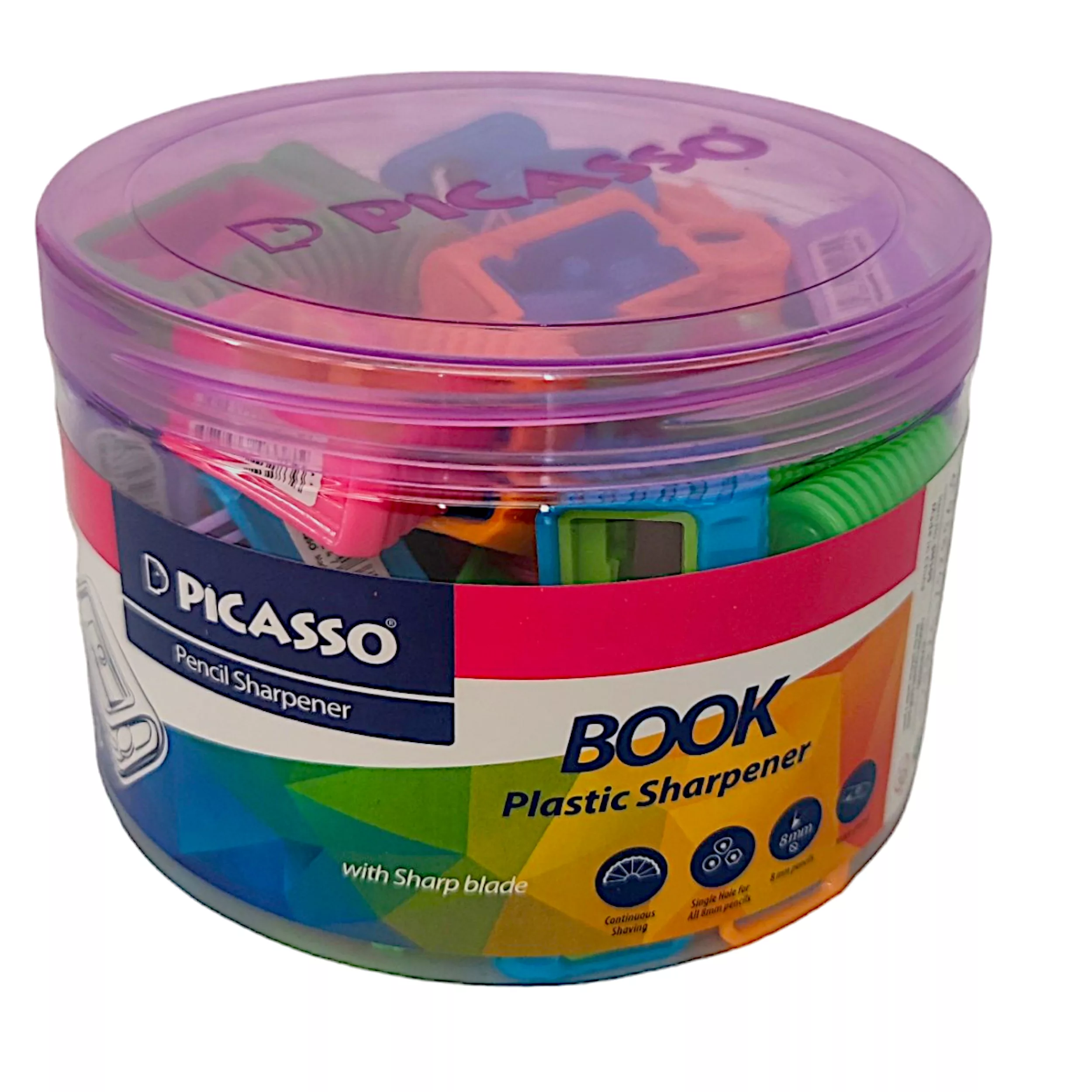 تراش پیکاسو مدل بوک بسته 48 عددی