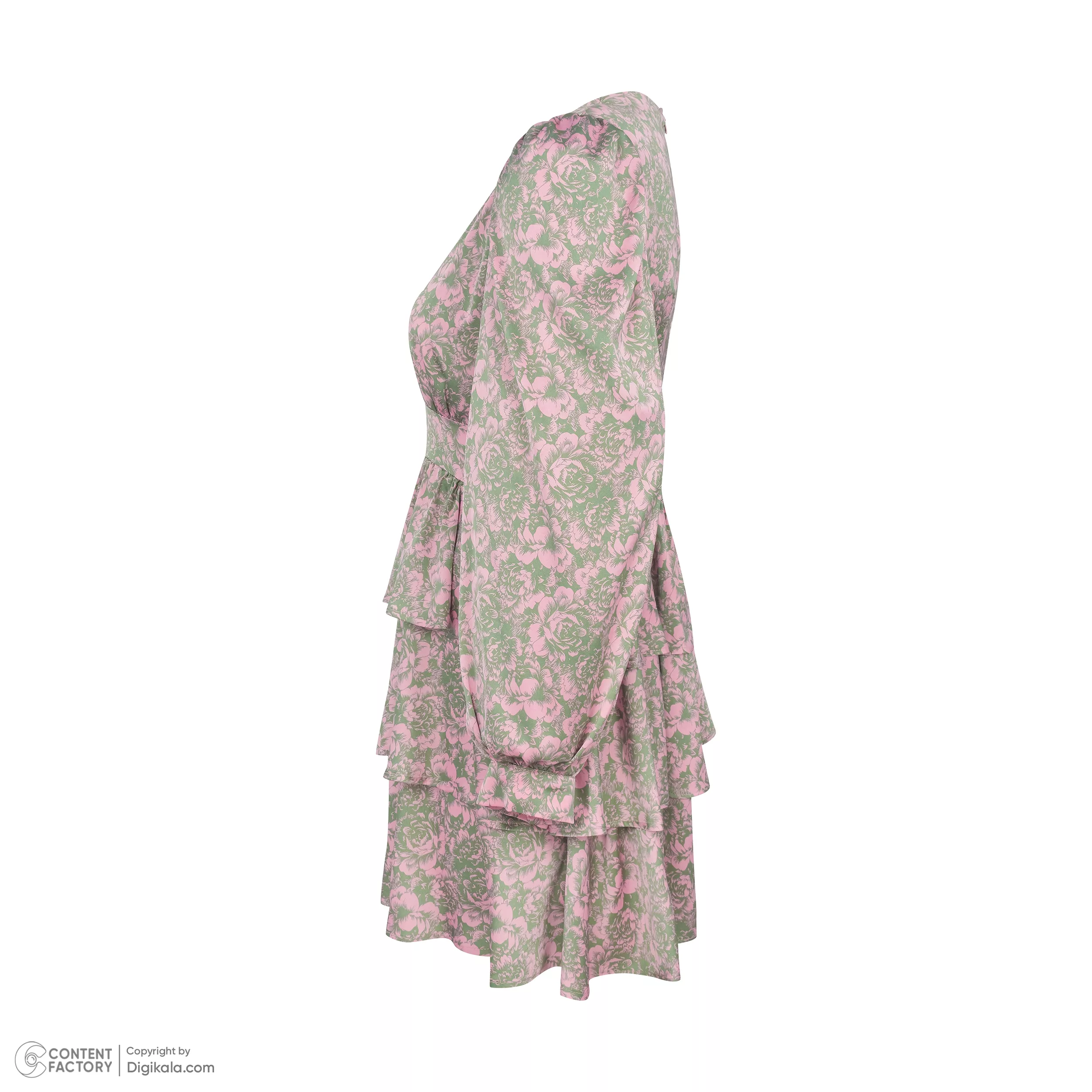 پیراهن زنانه مدل چیندار آلستر