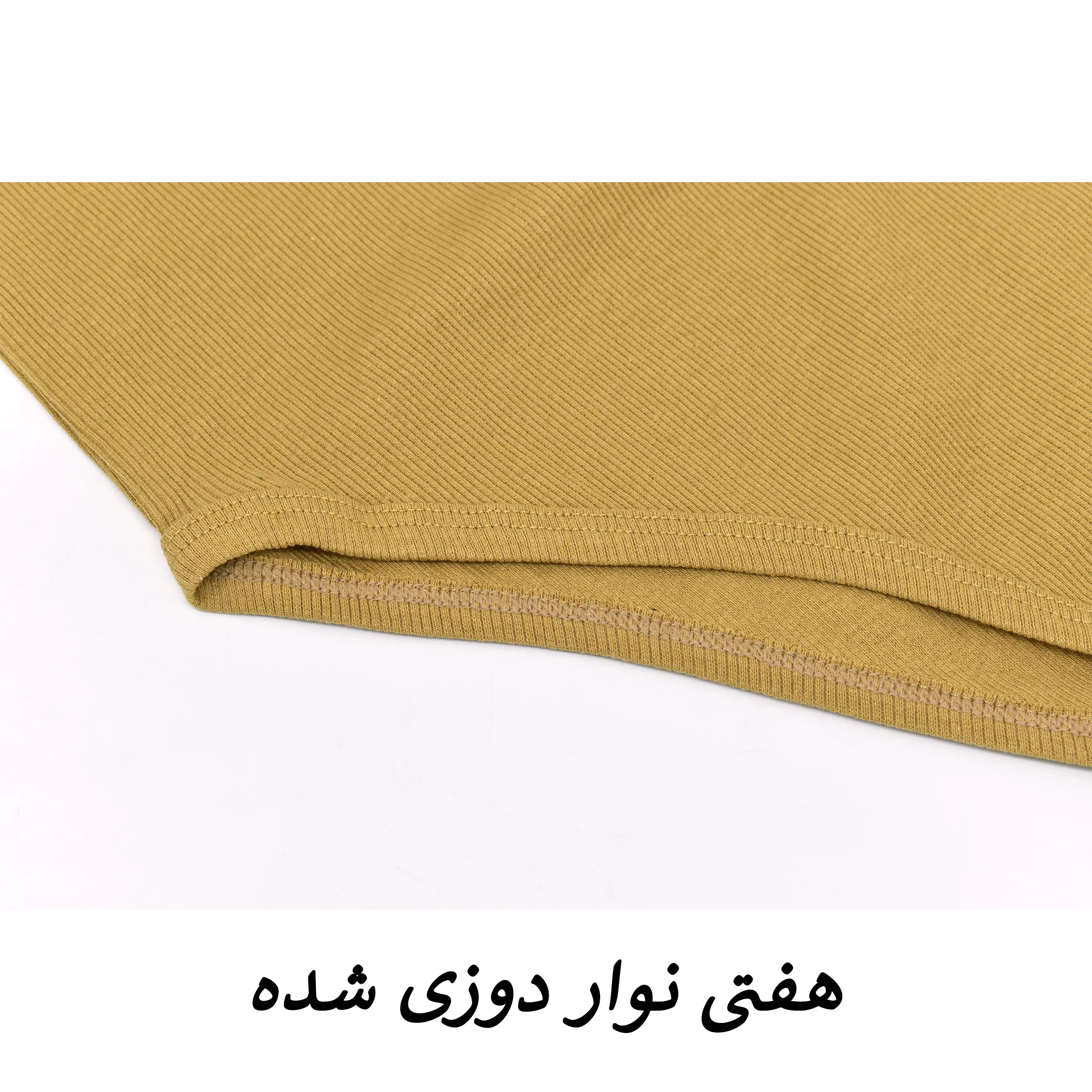 بادی آستین کوتاه زنانه مدل بارن کد 4004 رنگ شتری