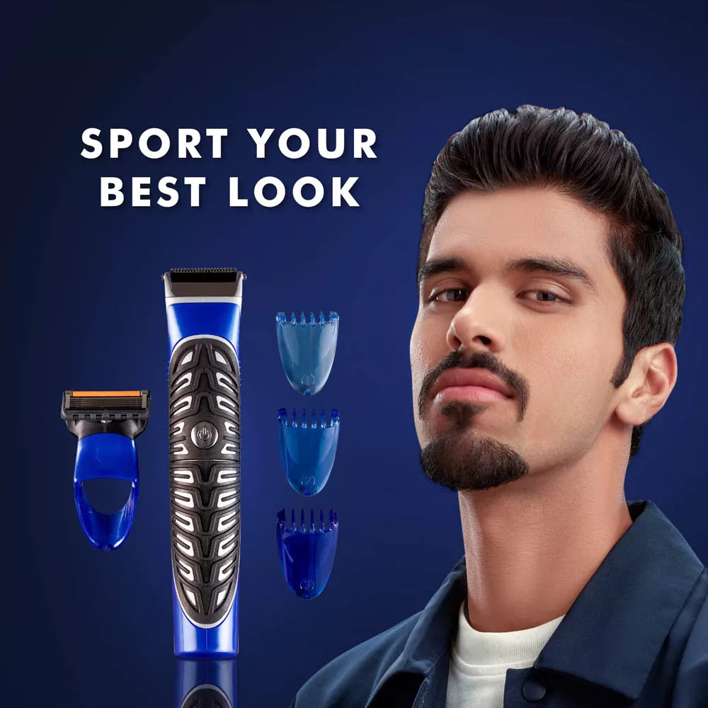 ست ماشین اصلاح موی صورت و بدن ژیلت مدل استایلر