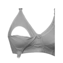 سوتین شیردهی پانیذ مدل 66339 رنگ طوسی