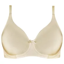 سوتین زنانه برتا مدل ساتن فنردار کد 5117-555-CR رنگ کرم