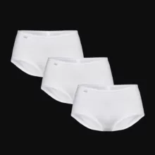 شورت زنانه اسلوگی مدل 785 رنگ سفید مجموعه 3 عددی