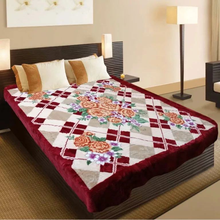 پتو دو نفره گلبافت مدل برترکد127 سایز 220x240 سانتی‌متر