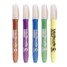 ماژیک آرت لاین مدل براش Decor کد 744 بسته ی 5 عددی