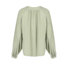 شومیز آستین بلند زنانه سرژه مدل 207352 رنگ سبز