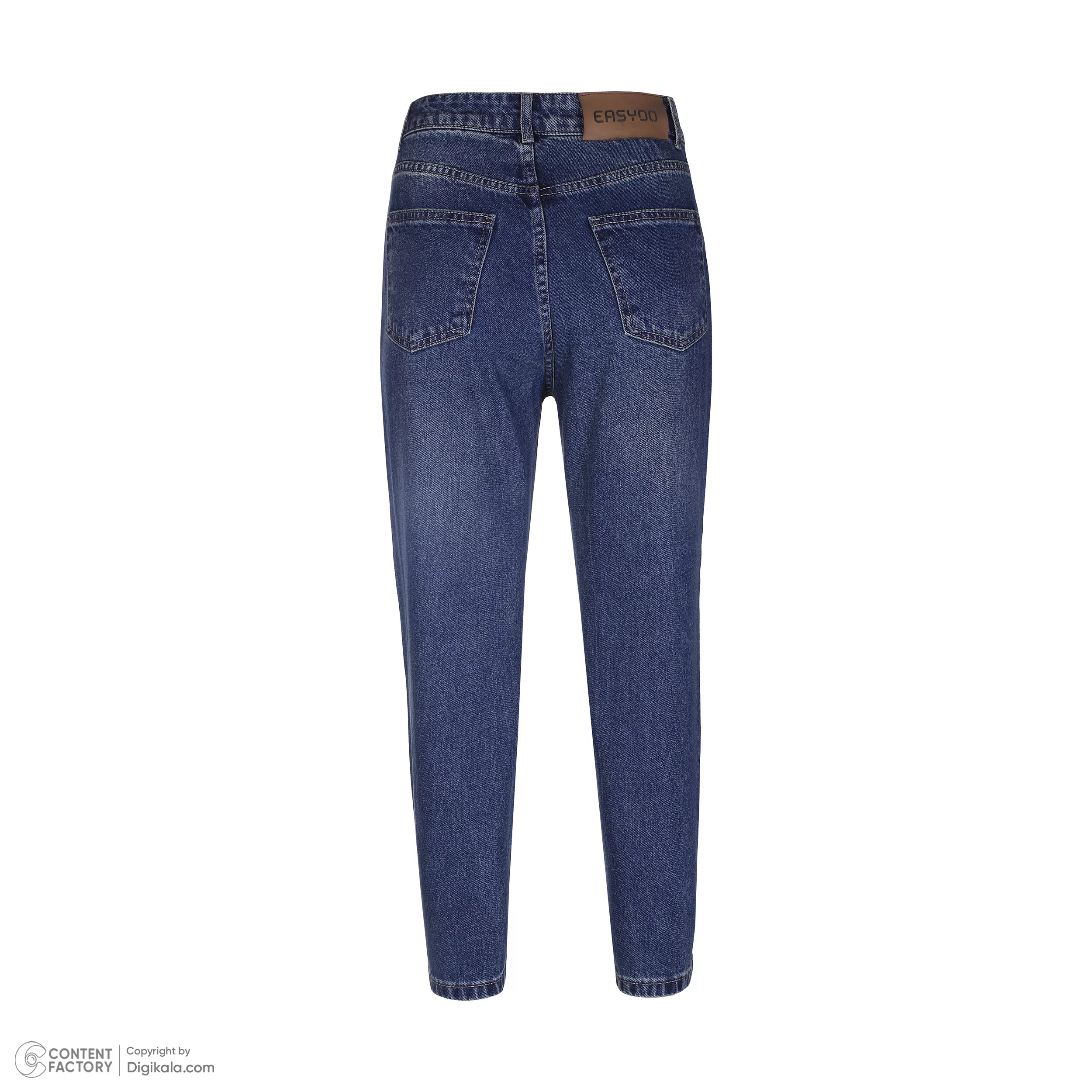 شلوار جین زنانه ایزی دو مدل 141 رنگ آبی تیره