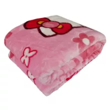 پتو یک نفره گلبافت مدل هلو کیتی سایز 220×160 سانتی‌متر