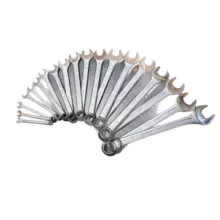 آچار یکسر تخت و یکسر رینگی اریا مدل DIN3113_8 مجموعه 8 عددی