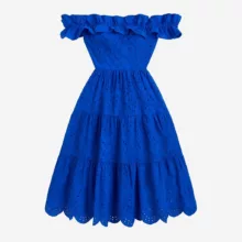 پیراهن یقه هالتر زنانه مدل مارال