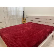 پتو مسافرتی مدل پلیسه دونفره سایز 200x220 سانتی متر