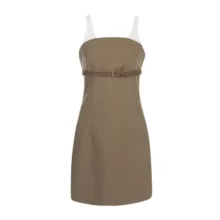 سارافون زنانه سرژه مدل 205480 رنگ خاکی