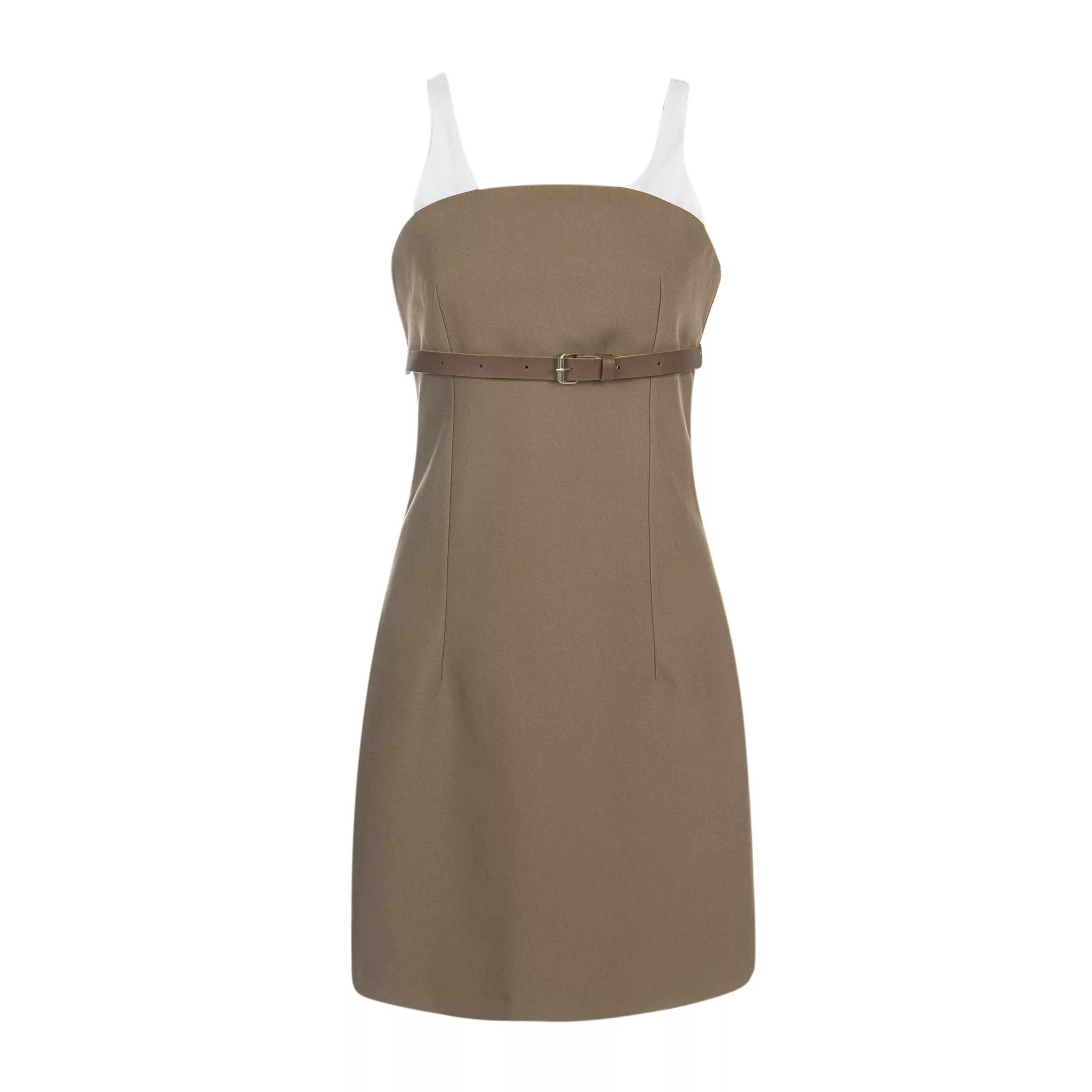 سارافون زنانه سرژه مدل 205480 رنگ خاکی