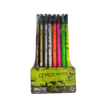 مداد مشکی فکتیس طرح ترک دار بسته 72 عددی