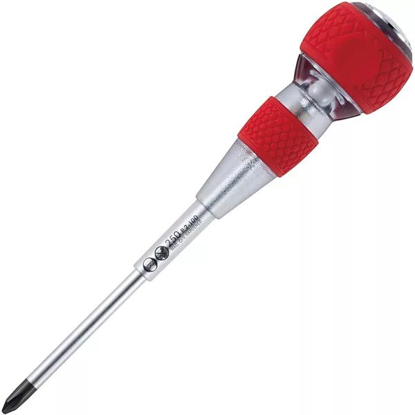 پیچ گوشتی ضربه خور وسل مدل ballgrip250(PH2x100) سایز 100 میلی متر