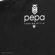 بادی زنانه پپا مدل Nevermind رنگ مشکی