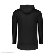 تی شرت کلاه دار مردانه باینت مدل 511-1 رنگ مشکی