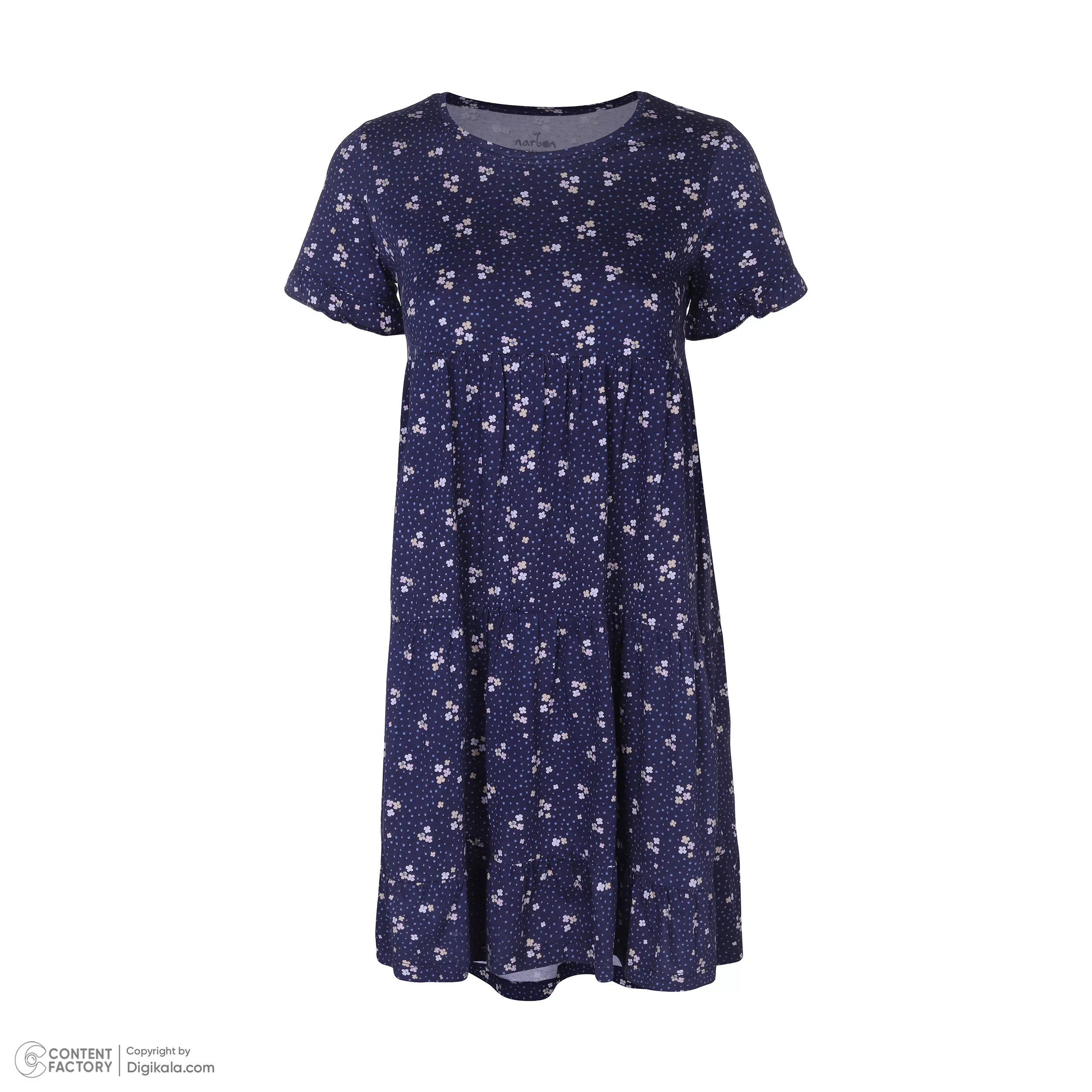 پیراهن آستین کوتاه راحتی زنانه ناربن مدل 15211148