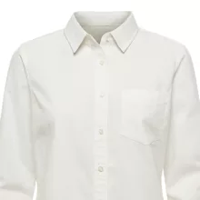 شومیز آستین بلند یقه برگردان زنانه مدل کولردار ساده