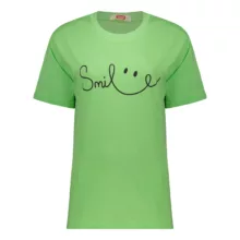 تی شرت آستین کوتاه زنانه مادر مدل Risa رنگ سبز