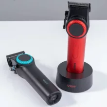 ماشین اصلاح موی سر و صورت شارژی وی جی ار مدل V-001(Gold)