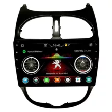 مانیتور خودرو راک مدل اندروید مناسب برای پژو 206