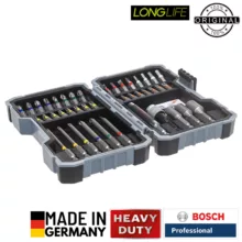 سری پیچ گوشتی و بکس سردریلی بوش مدل BO-43 PCS BOX مجموعه 43 عددی