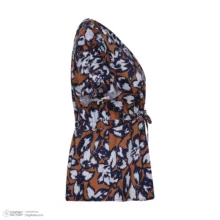 شومیز آستین کوتاه زنانه برنس مدل 01892840242415054432