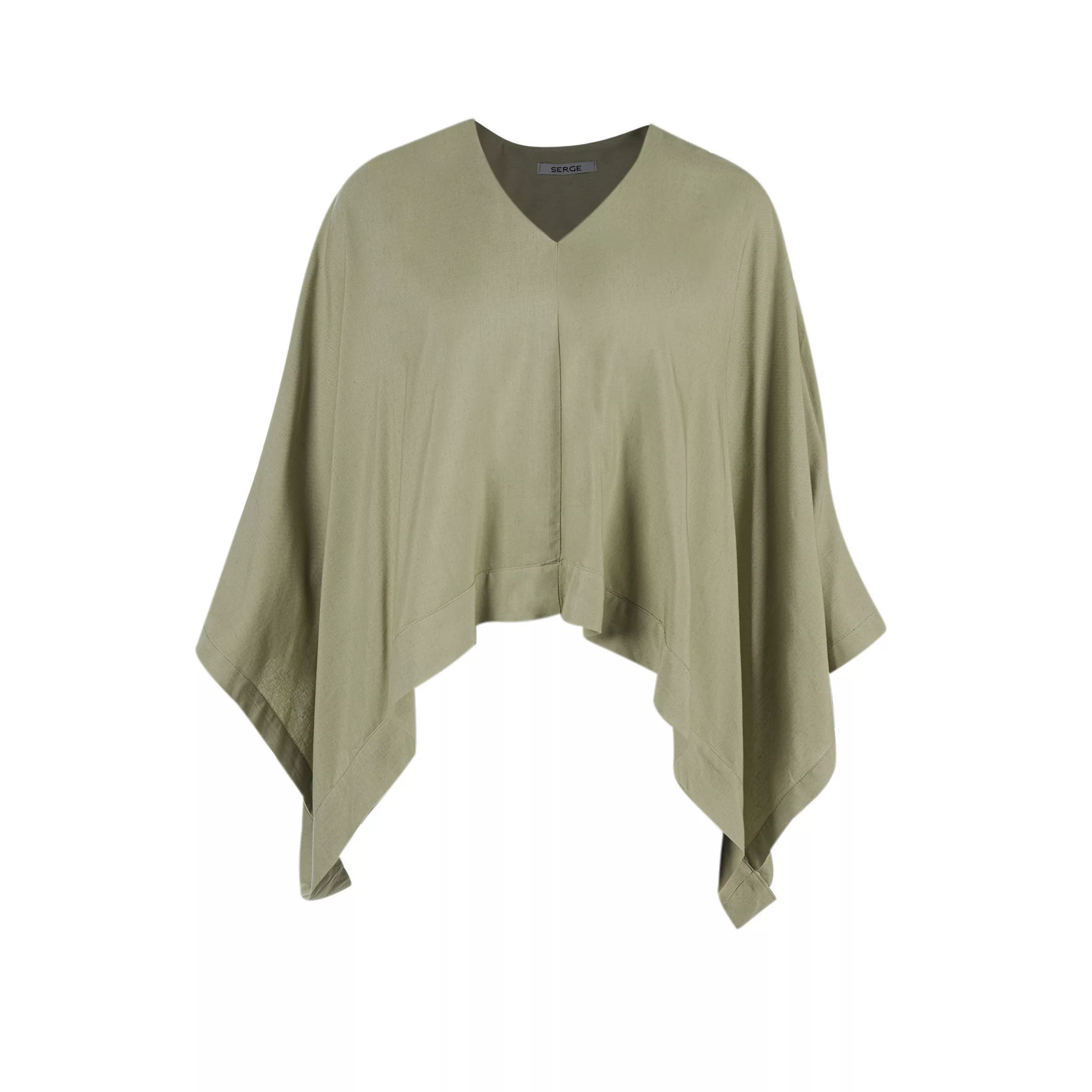 بلوز آستین بلند زنانه سرژه مدل 204658 رنگ سبز