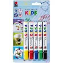 ماژیک رنگ آمیزی مارابو مدل KiDS بسته 5 عددی