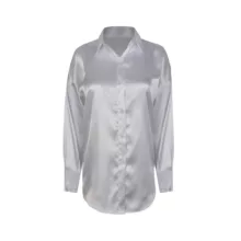 شومیز آستین بلند زنانه مدل ساتن