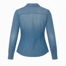 شومیز آستین بلند یقه برگردان زنانه کد 1119