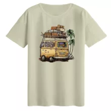 تی‌شرت لانگ آستین کوتاه زنانه مدل فولوکس کد ۵ رنگ کرم