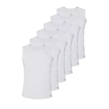 زیرپوش آستین حلقه مردانه پنبینه کد 11093 مجموعه 6 عددی