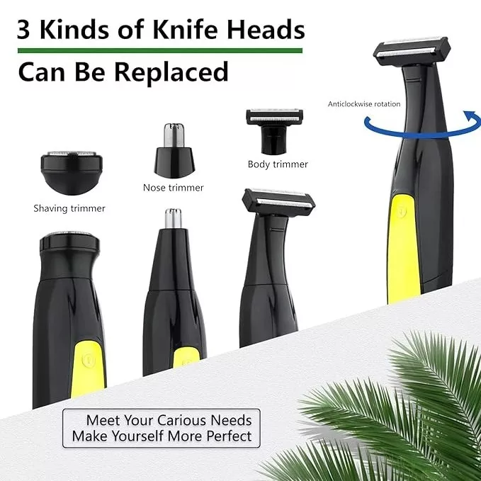 ماشین اصلاح موی بدن و صورت و بینی 4D مدل LK-210