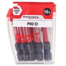 سرپیچ گوشتی شاک ویو میلواکی مدل PH2 بسته 10 عددی