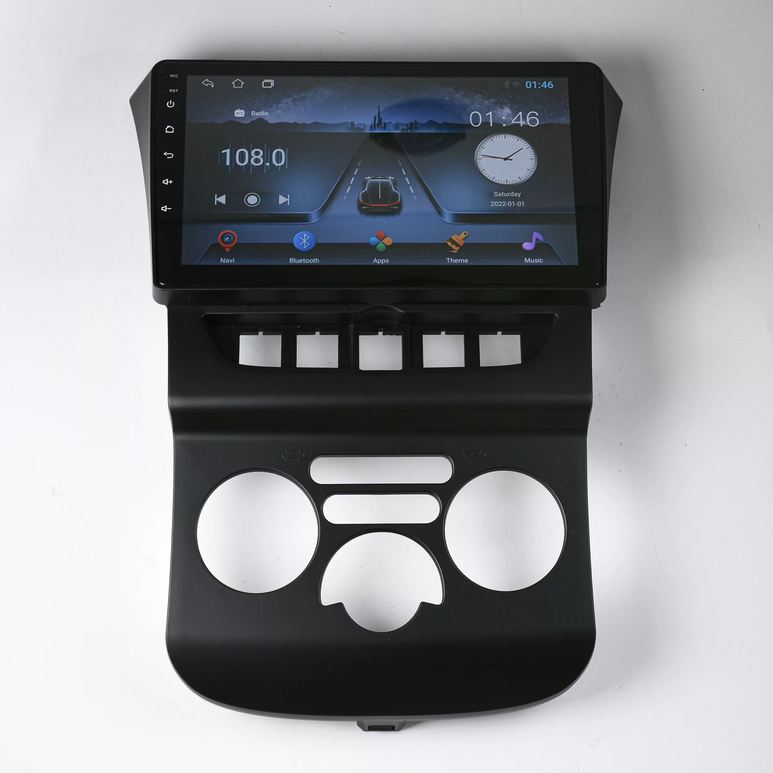 مانیتور خودرو کاروین مدل s800 با برد TS مناسب برای رانا