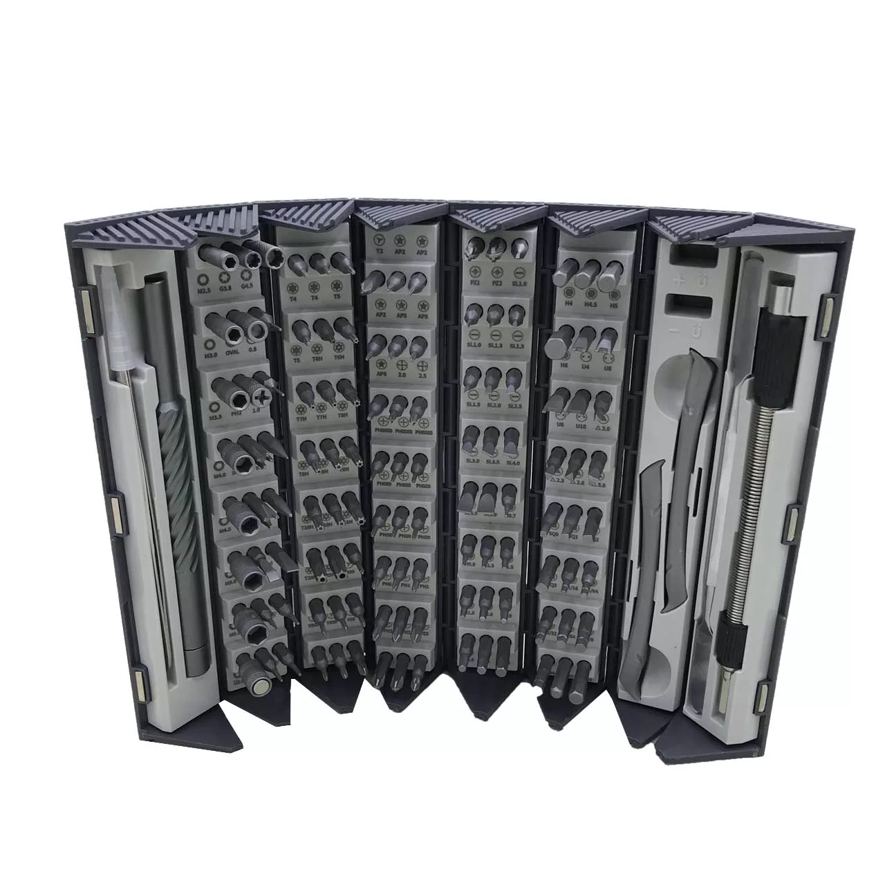 پیچ گوشتی یاکسون مدل YX-6318 مجموعه 128 عددی