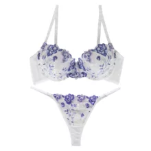 ست شورت و سوتین زنانه برتا مدل توری کد 2020SA