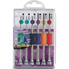 پیچ گوشتی ساعتی وسل مدل TD-58 بسته 6 عددی