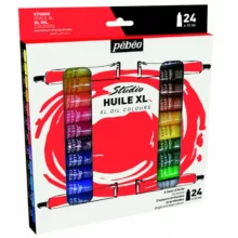 رنگ روغن پ ب او مدل استودیو حجم 12 میلی لیتر بسته 24 عددی